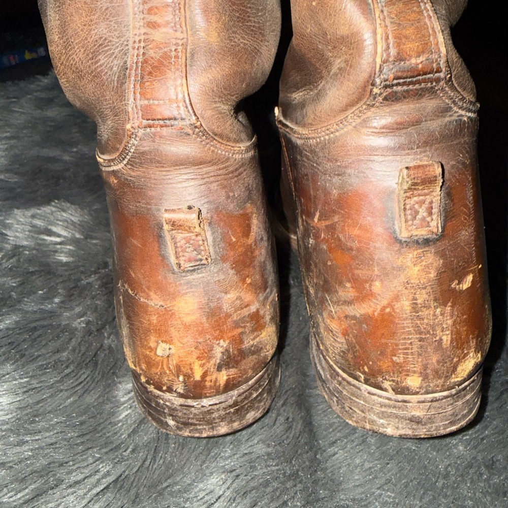 Original Vintage Men’s Antique US Army Cavalry Riding Boots - Picture 6 of 12